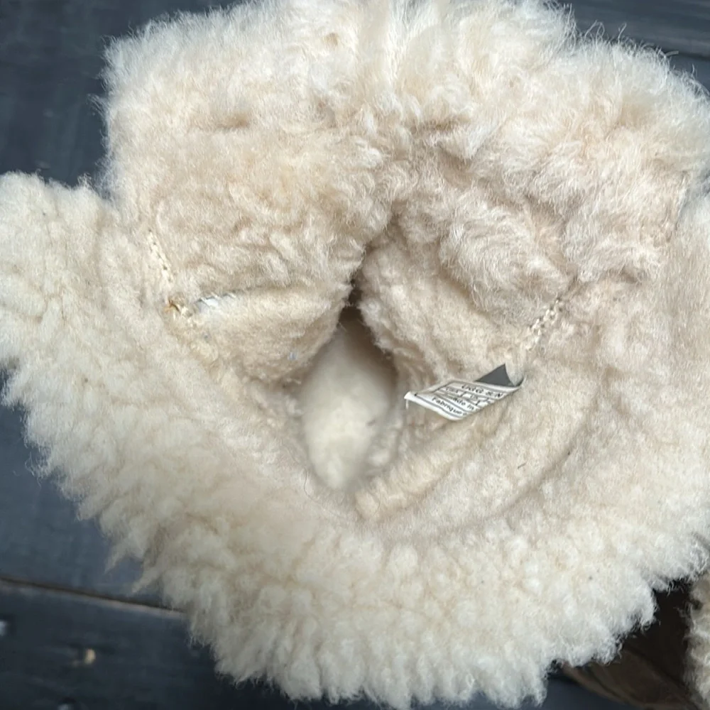 UGG Kids Sophy Shearling Boots - Chestnut